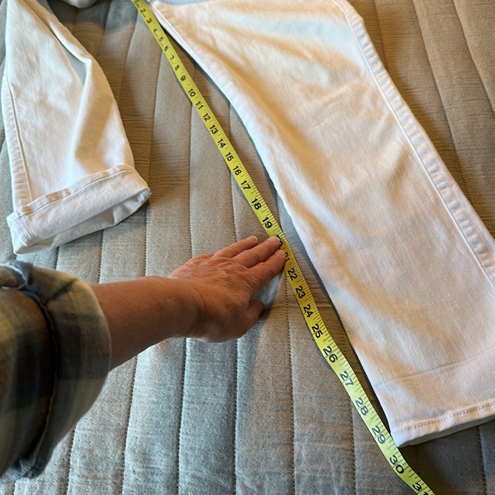 Rock & Republic white denim Jeans, size 12 - Picture 5 of 11